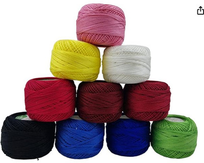 ANCHOR MULTICOLOUR Thread(80 m Pack of10)