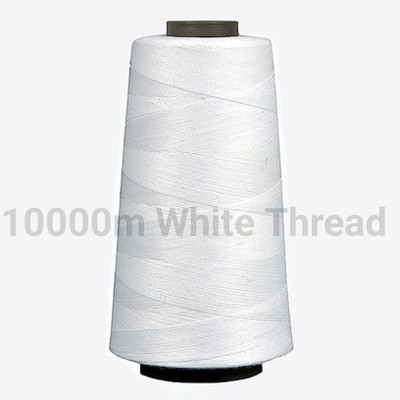 Clezaro White Thread(10000 m Pack of1)