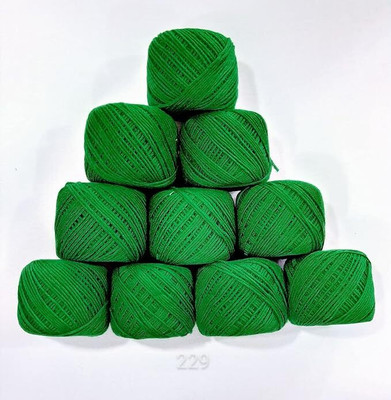 Lipsa Enterprise JASMIN GREEAN Thread(30 m Pack of10)