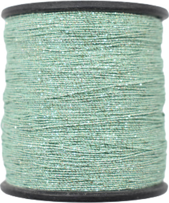 Hunny - Bunch Premium & Fine Quality Metallic Zari Dori Thread for Embroider &More(Shade-9042) Thread(200 m Pack of1)