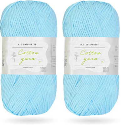 M.G Enterprise Ice Blue Thread(338 m Pack of2)
