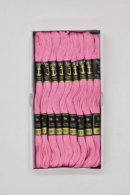 Hunny - Bunch Anchor Thread Stranded Cotton Skeins Threads (Set of 25 Pieces)(Shade no.61) Thread(8 m Pack of25)