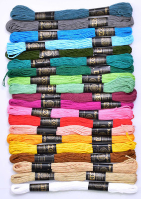 Simi Enterprise 20 Pc Multicolor5 Thread(8 m Pack of20)