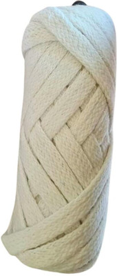 AAHANSHOPPE WHITE Thread(20 m Pack of1)