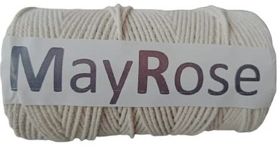 MayRose Off White Thread(300 m Pack of2)