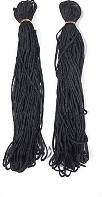 JKB TRADERS Black Thread(40 m Pack of2)