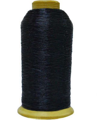 Embroiderymaterial Black Thread(10000 m Pack of1)