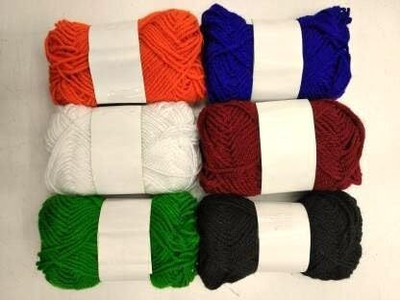 Maureen Naturals Multicolor Thread(30 m Pack of6)