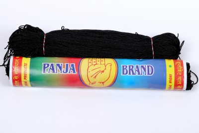 DAMODARAM 1mm Raksha Sutra Kalawa Nazar Suraksha Dhaga Thread Panja Dori (240 MTR, Black) Thread(240 m Pack of1)