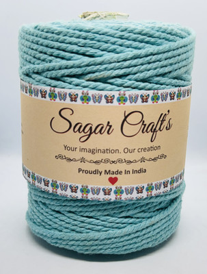 SAGARCRAFT Water Blue Thread(100 m Pack of1)