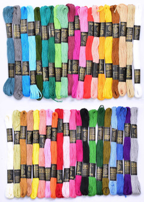 Simi Enterprise 40 Pc Mixed Color5 Thread(8 m Pack of40)