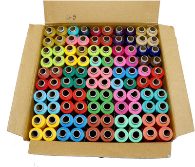 TOREX MULTICOLOR Thread(300 m Pack of100)
