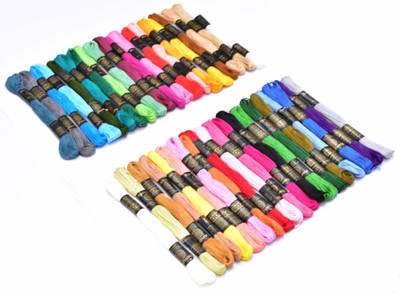 M.G Enterprise 40 Mixed Color Thread(8 m Pack of40)