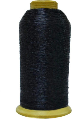 Jully Nylon Black Thread For Jewelry Making & Embroidery Roll - 0.16MM (Transparent) Thread(50 m Pack of1)
