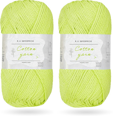 M.G Enterprise lime green Thread(338 m Pack of2)