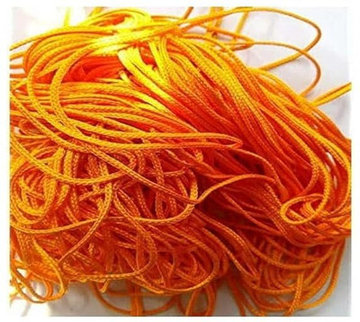 shreejiemart ORANGE Thread(20 m Pack of1)