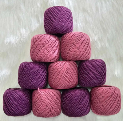 JOEJOE Pink, Purple Thread(50 m Pack of10)