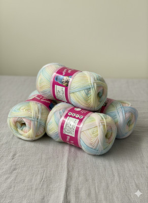 PAL FACTORY multi color Thread(100 m Pack of4)