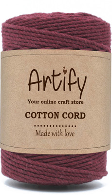 Craft Affair Maroon Thread(10 m Pack of1)