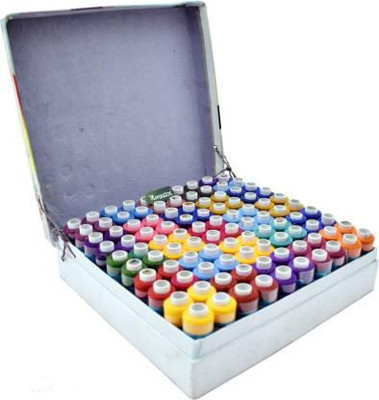 DECRONICS Multicolour Thread(183 m Pack of100)