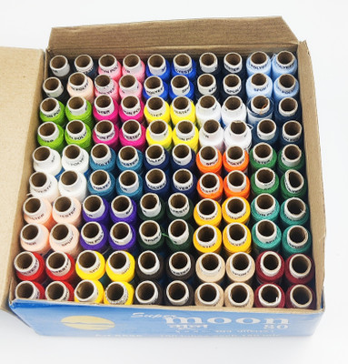 Shubh Mart multicolo Thread(150 m Pack of100)
