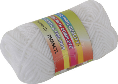 TIMESETL white Thread(80 m Pack of12)