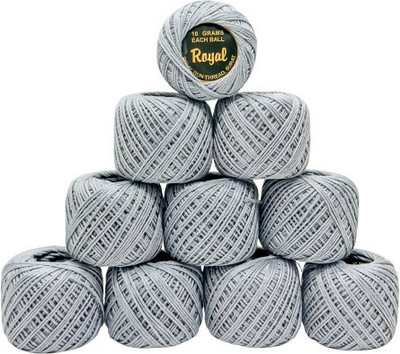 ROYAL GUN THREAD Gray Color Thread(35 m Pack of10)