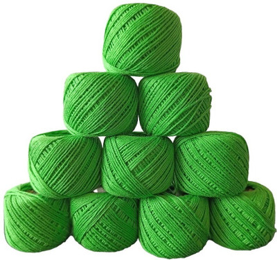 Lipsa Enterprise parrot green Thread(30 m Pack of10)