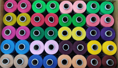 TOREX 2 PLY 800 Meter Polyester Sewing Threads L-50 Thread(800 m Pack of40)