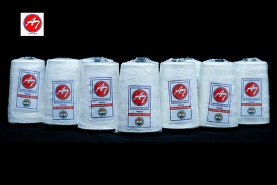 ARYAN White Thread(3000 m Pack of2)