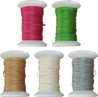 kozha Multicolor Thread(20 m Pack of5)