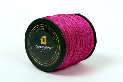 DAMODARAM 2mm Nylon Macrame Thread Cord For Art Craft & DIY Projects (Magenta) Thread(100 m Pack of1)