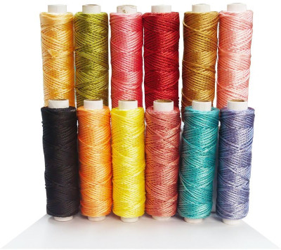 ANWALA MARKA Multicolor Thread(480 m Pack of12)