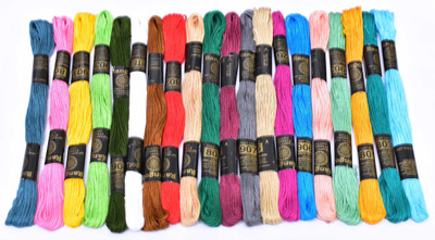 M.G Enterprise 20 Pc Multicolor10 Thread(8 m Pack of20)