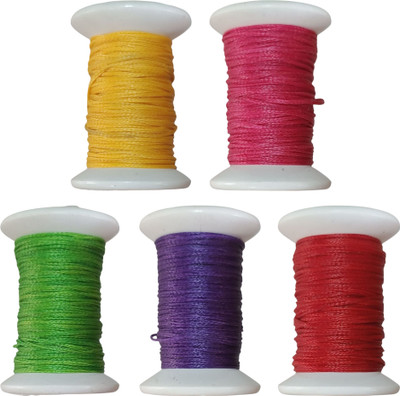 kozha Multicolor Thread(20 m Pack of5)