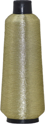 Hunny - Bunch Premium Gold Color Jari Kasab for Embroidery(Shade No. - R - 115) Thread(4000 m Pack of1)