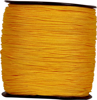 DAMODARAM 1 MM Thickness Nylon Macrame Thread Cord Gop Dori for Jewellery Making, Bags, Purse and Many Other DIY Crafts (Weight : 200 Gram | Length : 400 Meter | Colour : Golden ) Thread(400 m Pack of1) DAMODARAM 1 MM Thickness Nylon Macrame Thread Cord Gop Dori for Jewellery Making, Bags, Purse and Many Other DIY Crafts (Weight : 200 Gram | Length : 400 Meter | Colour : Golden ) Thread(400 m Pack of1)