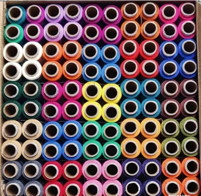 DEALDASH MULTICOLOR Thread(150 m Pack of50)