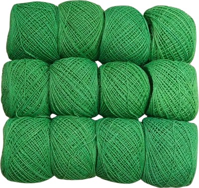 VAHISSH Parrot Green Thread(1200 m Pack of12)