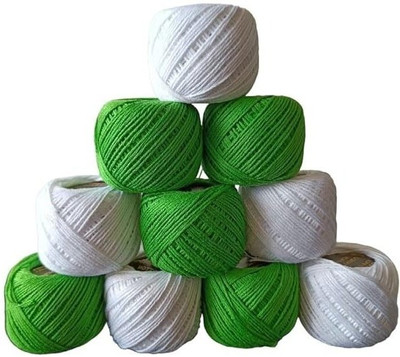 Lipsa Enterprise Perot + White Thread(30 m Pack of10)