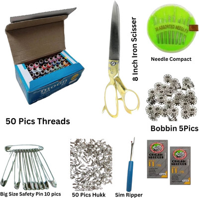 BKS Multicolor Thread(150 m Pack of50)