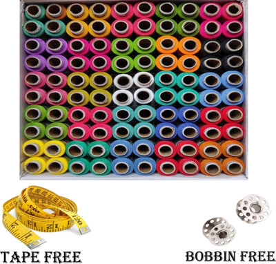 computronics Multicolor Thread(150 m Pack of100)