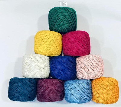 Elexiq New Dark Multi Thread(30 m Pack of10)