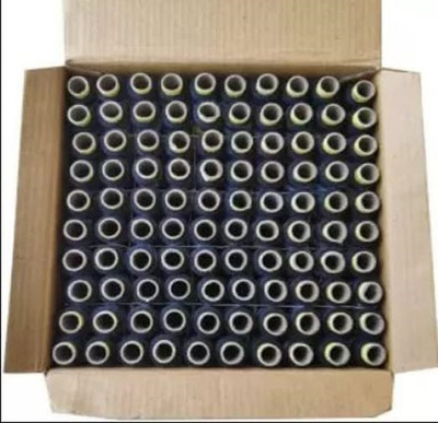 Krishna Enterprises Black Thread(150 m Pack of100)