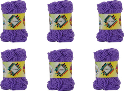coriox Violet Thread(100 m Pack of6)
