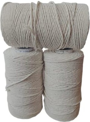 MayRose Off White Thread(450 m Pack of3)