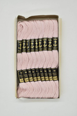 Hunny - Bunch Anchor Thread Stranded Cotton Skeins Threads (Set of 25 Pieces)(Shade no.49) Thread(8 m Pack of25)