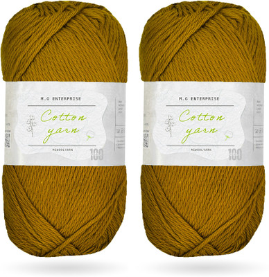 M.G Enterprise camel brown Thread(338 m Pack of2)