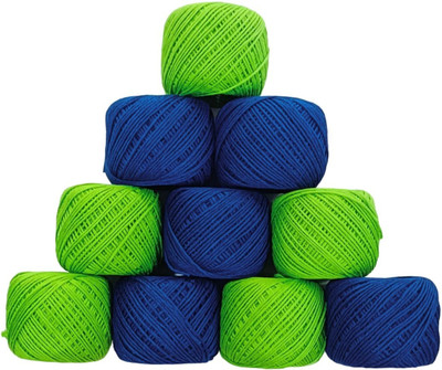SHOPOBOX Royal Blue, Perot Thread(30 m Pack of10)