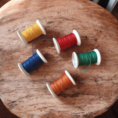 kozha Multicolor Thread(20 m Pack of5)